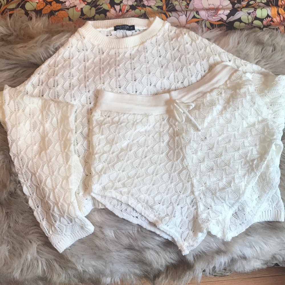 Sweater and Shorts Set